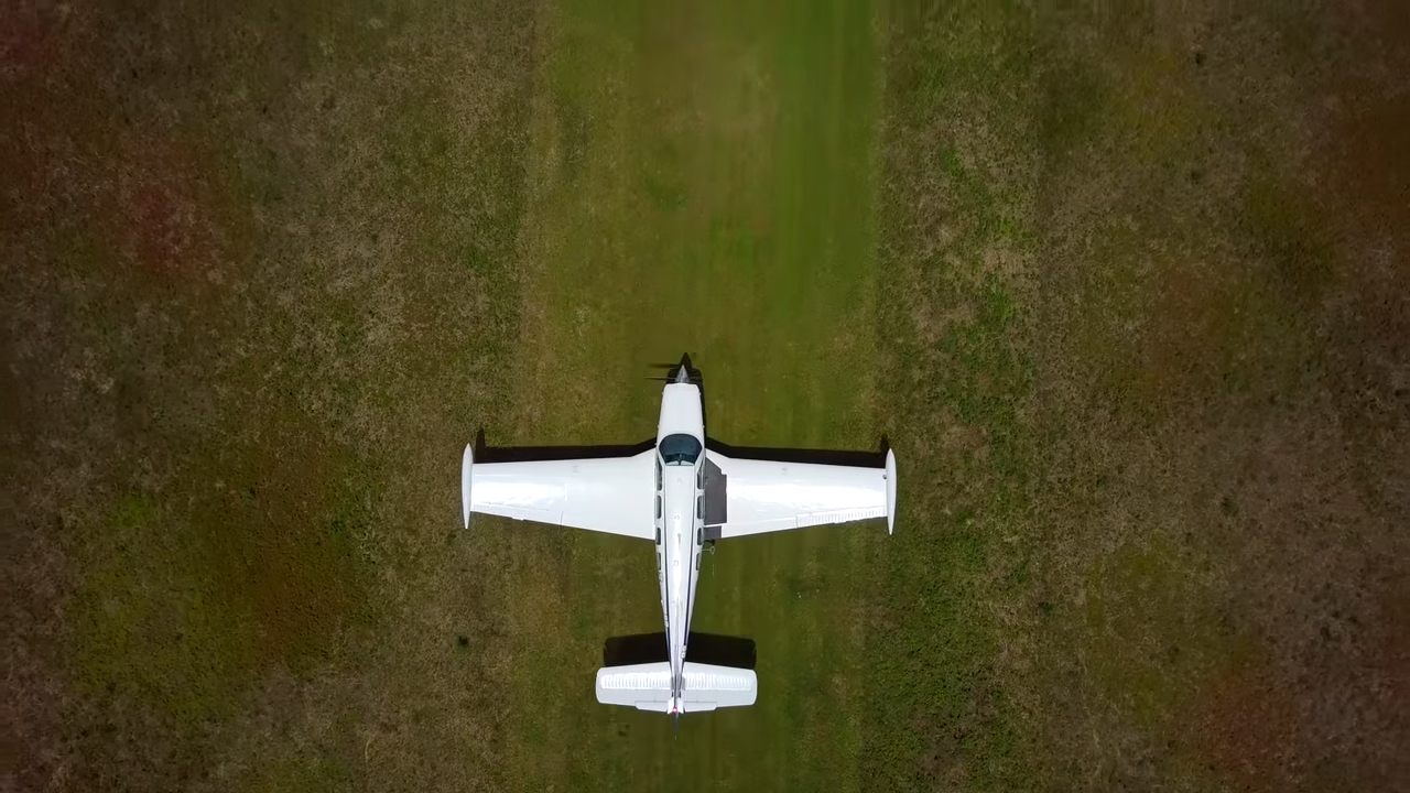 How we landed a plane on a tiny runway beside a river