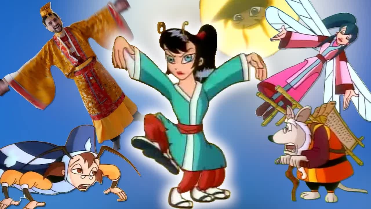 Mulan and A Bug's Life collide in a bizarre animated mashup