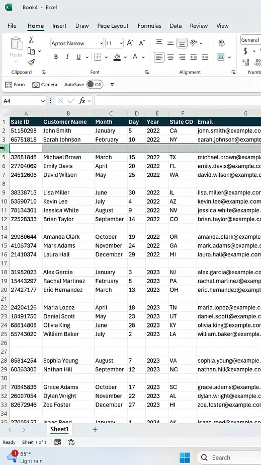 Simple Excel techniques for faster workflows