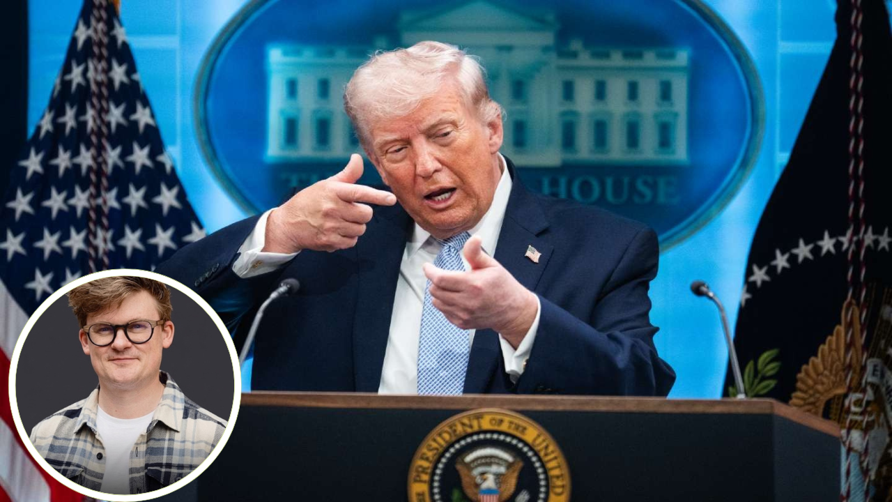 This video shows Trump’s reaction to losing control