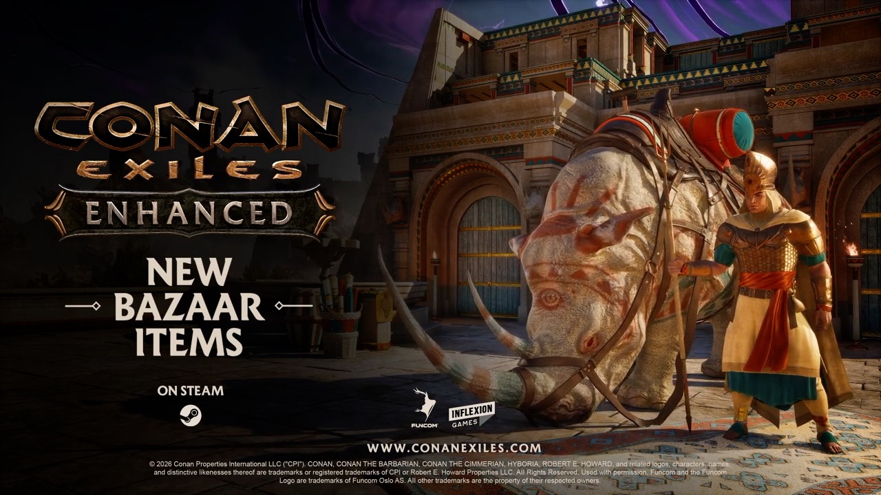 Conan Exiles official Legacy of the Giant-Kings part 2 launch trailer