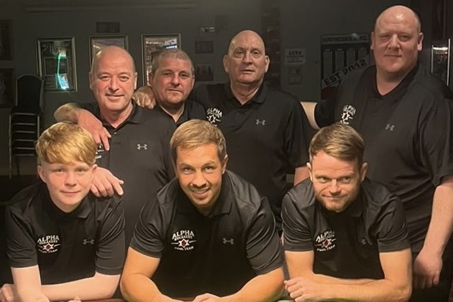 Whitehead Spartans are top of the Carrick Pool League