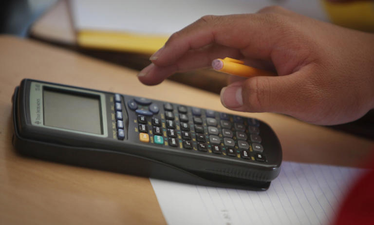 Nearly 25% of students who qualify for 8th-grade algebra don’t take it
