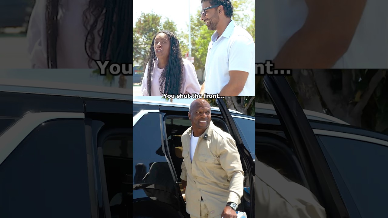 Terry Crews cries about hope