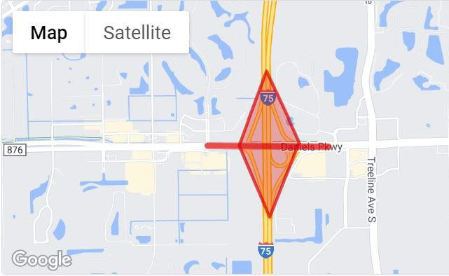 FDOT: I-75 on-ramp at Daniels Parkway closing overnight for project