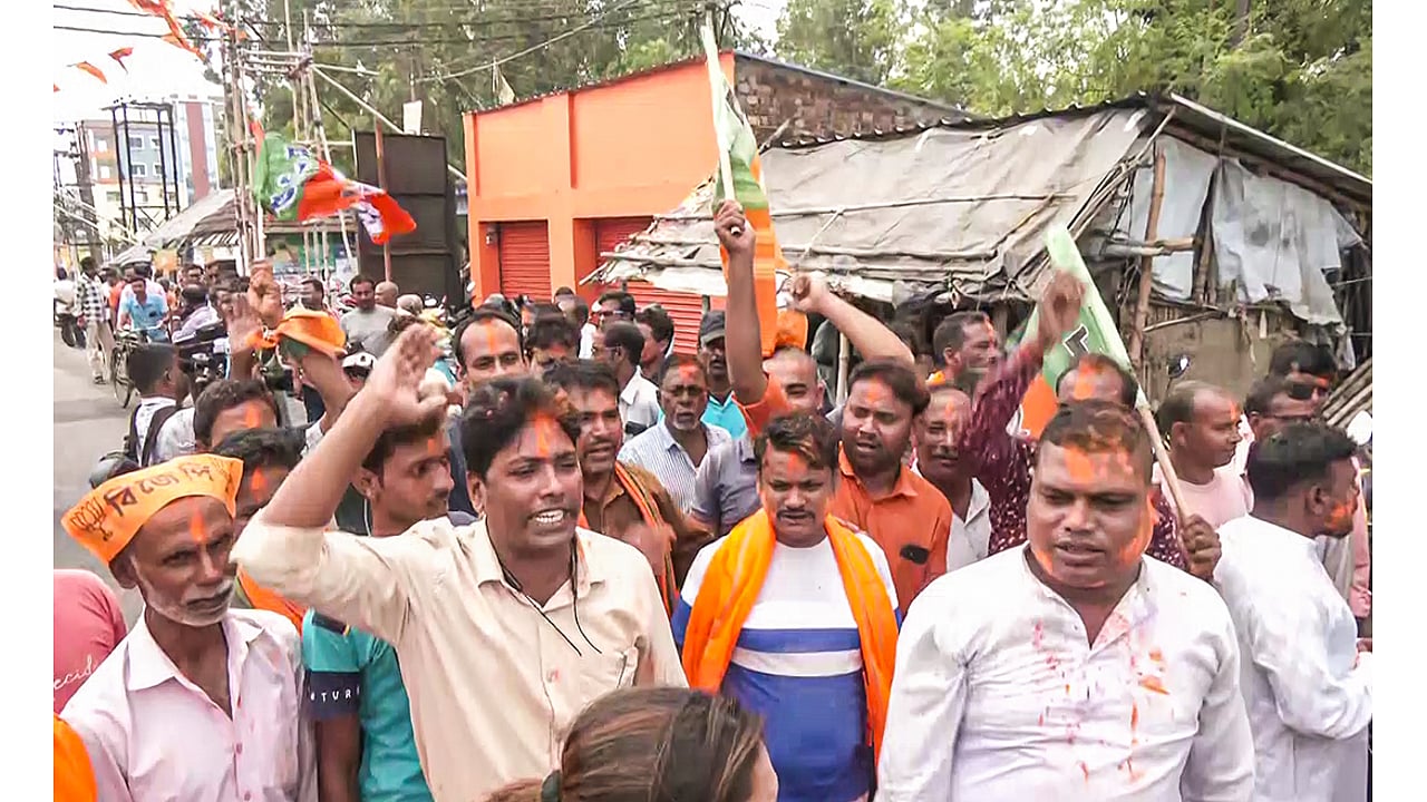 BJP wins Nandigram assembly by-election by record margin of over 1.22 ...