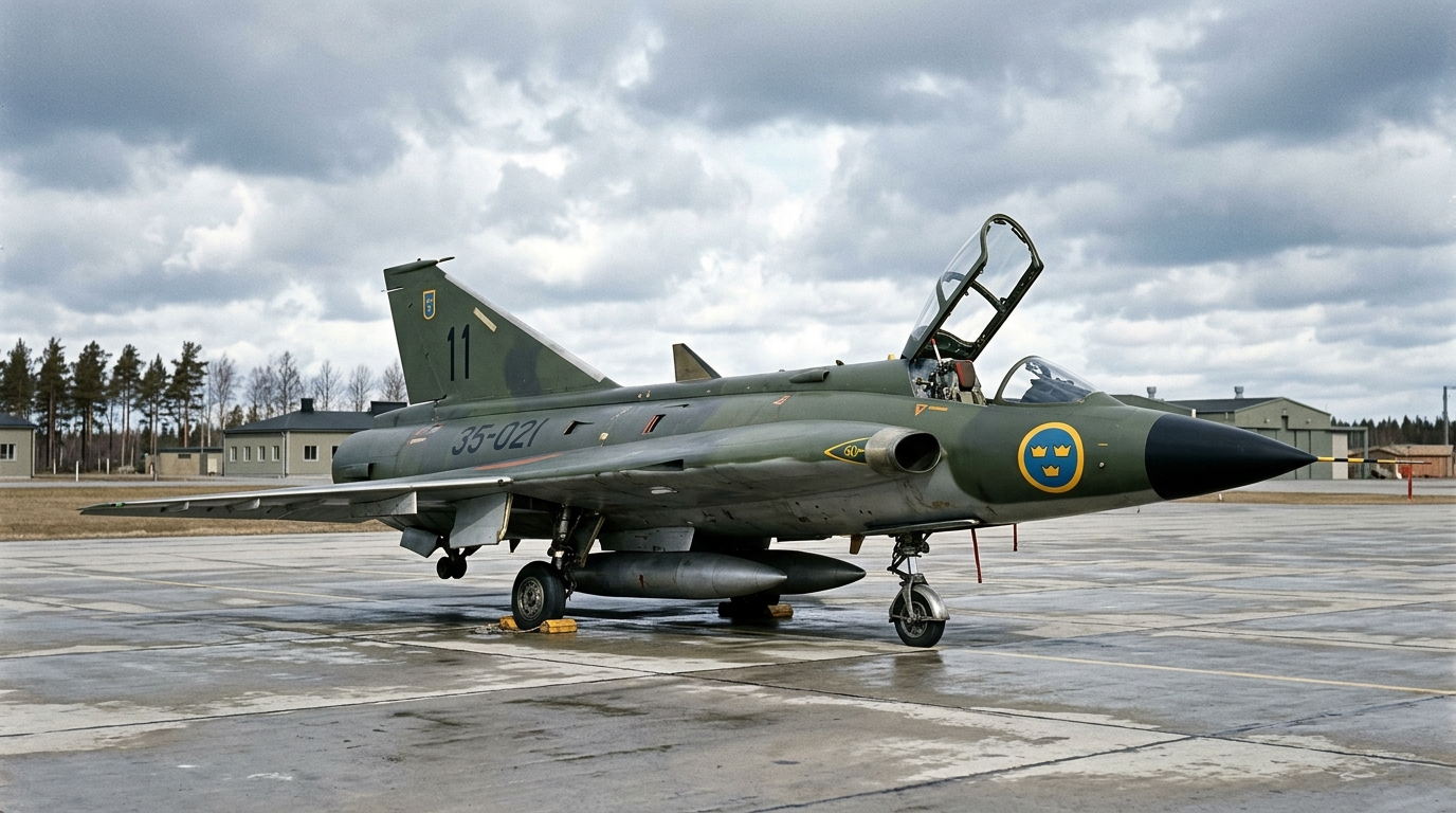 The Saab Draken passed every ejection test, then trapped its pilots