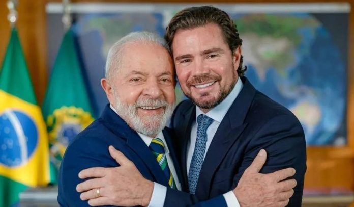 Lula e Daniel Vorcaro – Foto: Criação IA feita pelo Gemini/Montagem