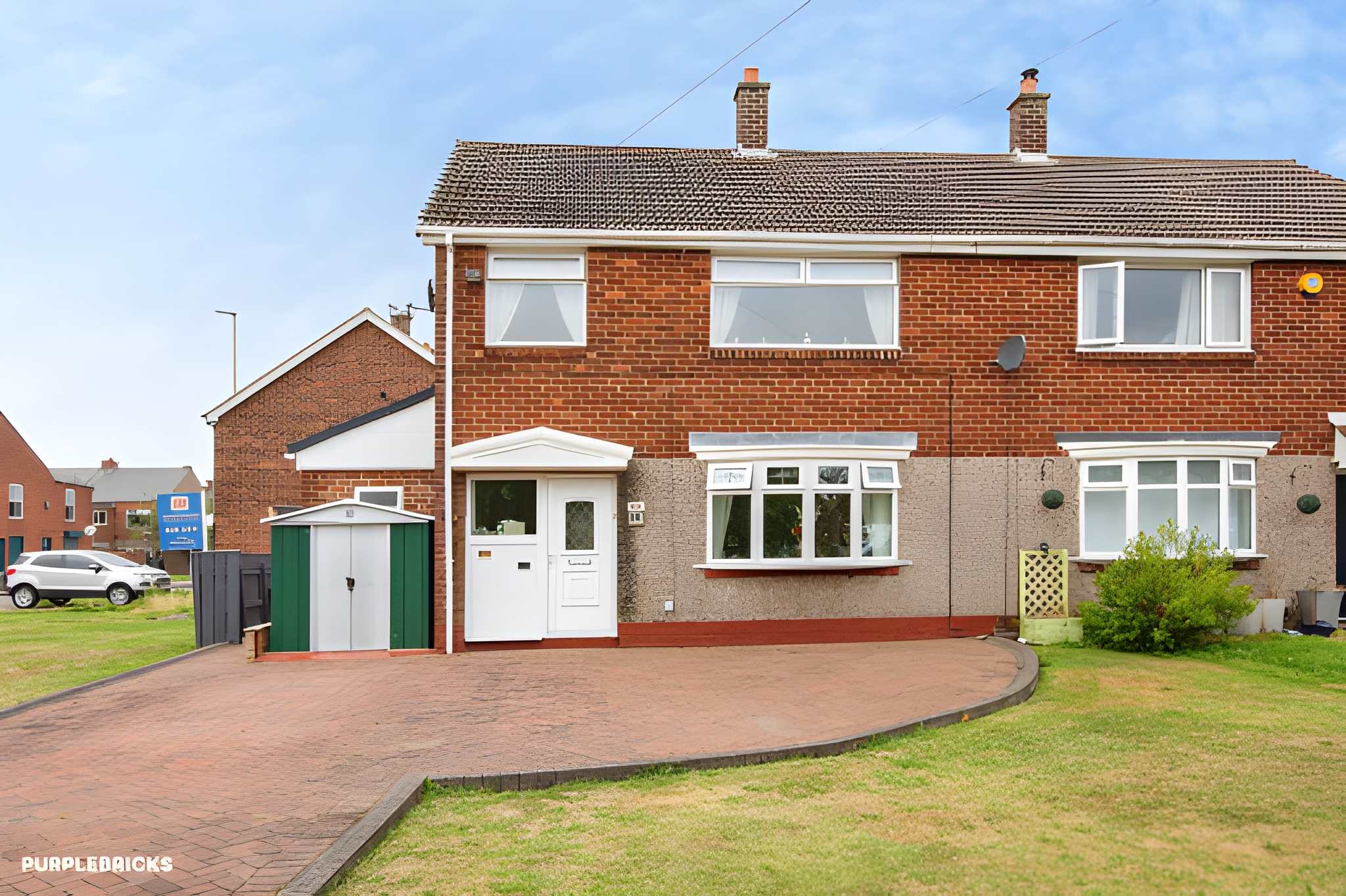 Three-bedroom Boldon Colliery home with corner plot and parking (aff)