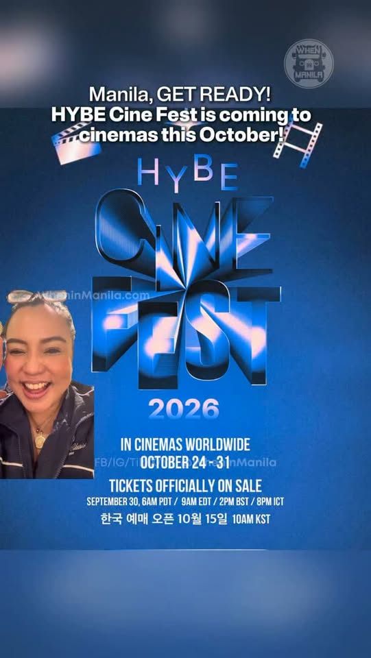 The ultimate K-pop cinema experience is coming to Manila