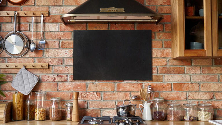 Forget boring tile: The rustic backsplash idea Joanna Gaines can't get ...