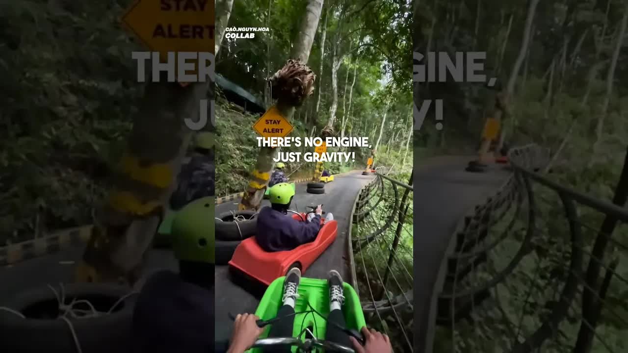 Real-life Mario Kart racing with supercars