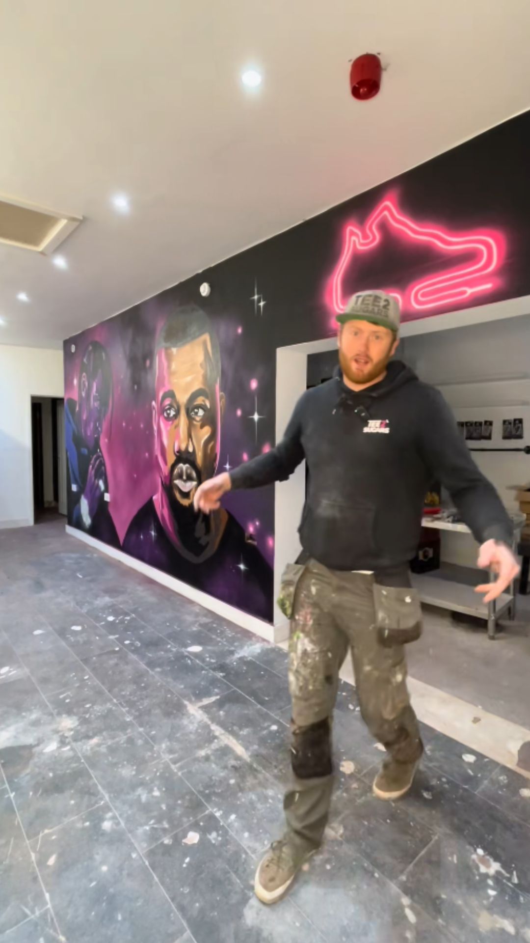 Epic sneaker store mural reveal | Stunning street art inspired by ...