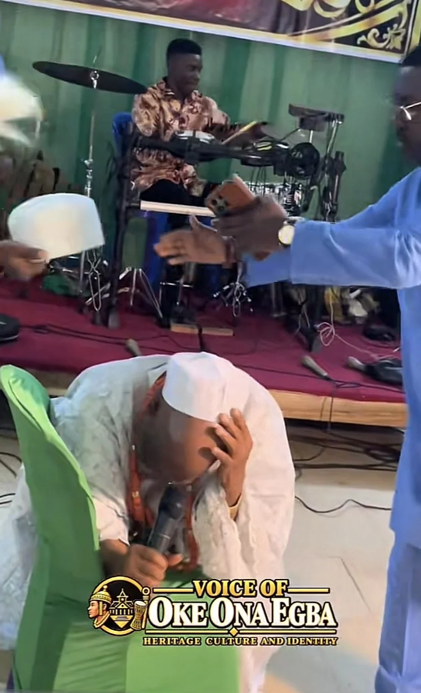 Ogun monarch's cap removal during worship sparks mixed reactions
