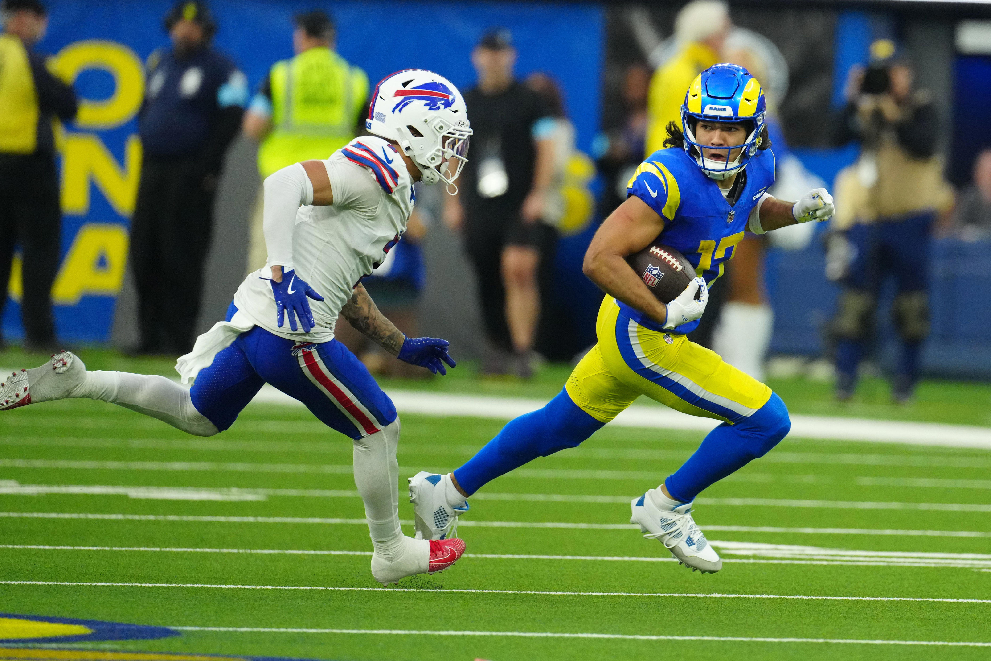 Rams and Bills reveal uniform choices for Monday Night Football
