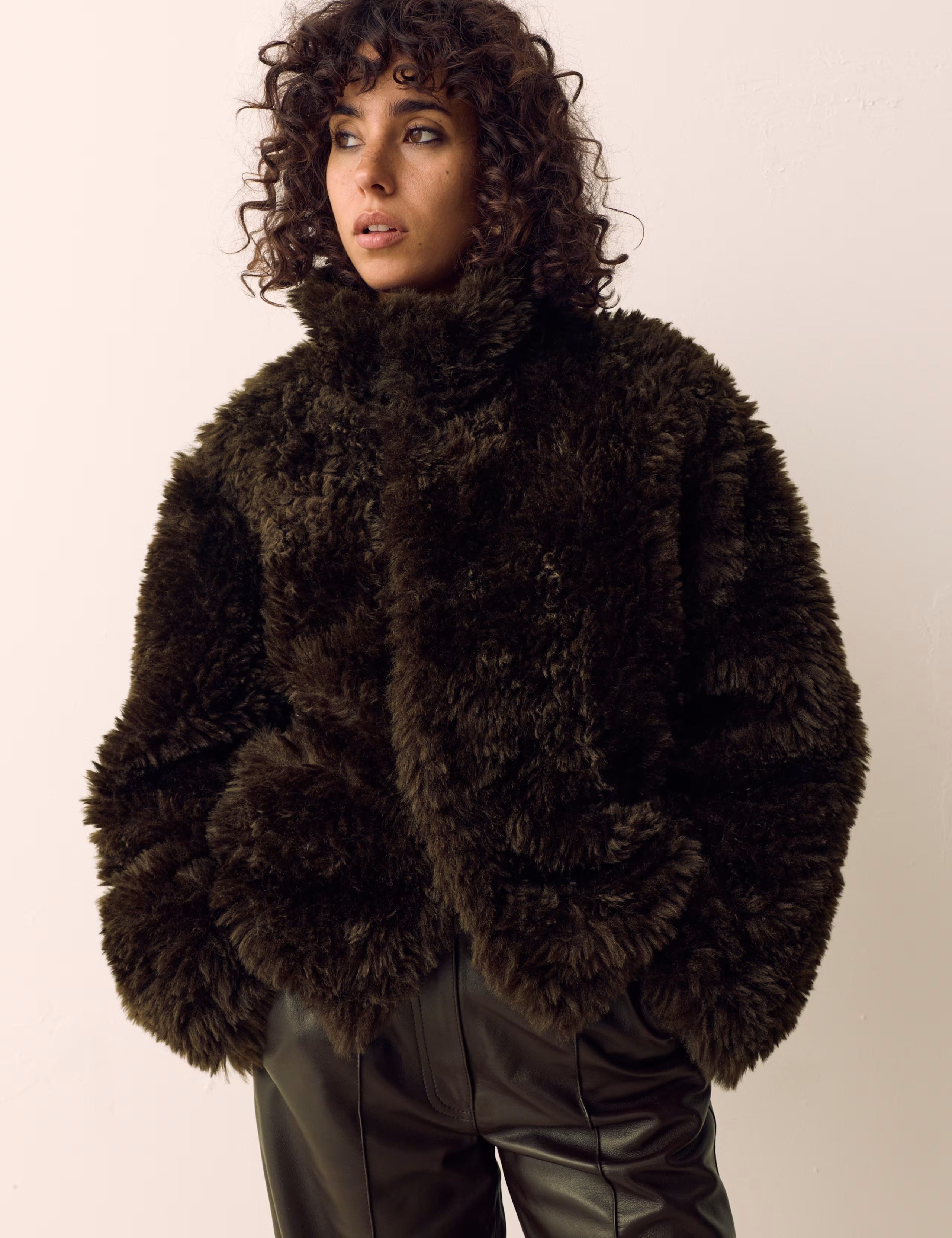 Claudia Winkleman’s Traitors faux fur jacket is winter’s cosiest layer ...