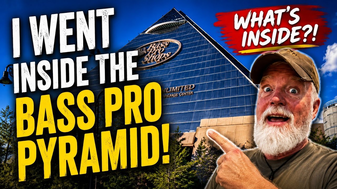 Inside the Bass Pro Pyramid in Memphis, TN unbelievable!