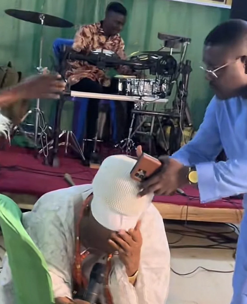 Ogun monarch's cap removal during worship sparks mixed reactions