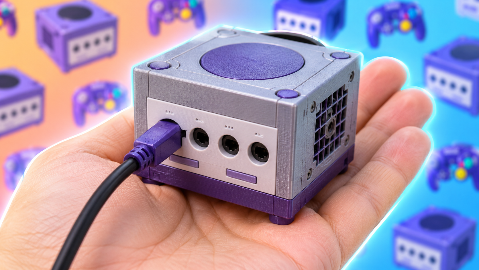 DIY GameCube mini - The 3D-printed console Nintendo refused to build