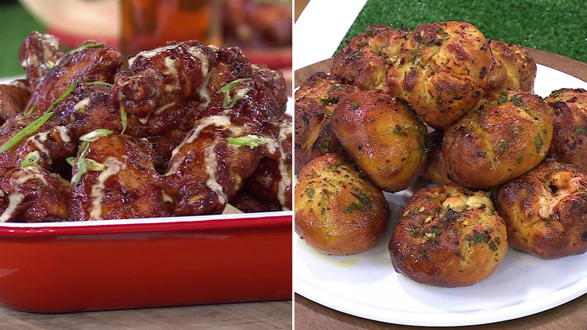 Pizza bombs, dirty bird wings: Get Eddie Jackson's recipes!