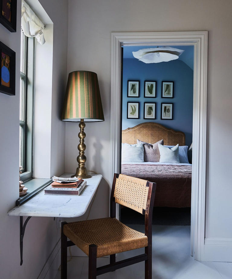 Why cornflower blue is the most elegant color trend this fall