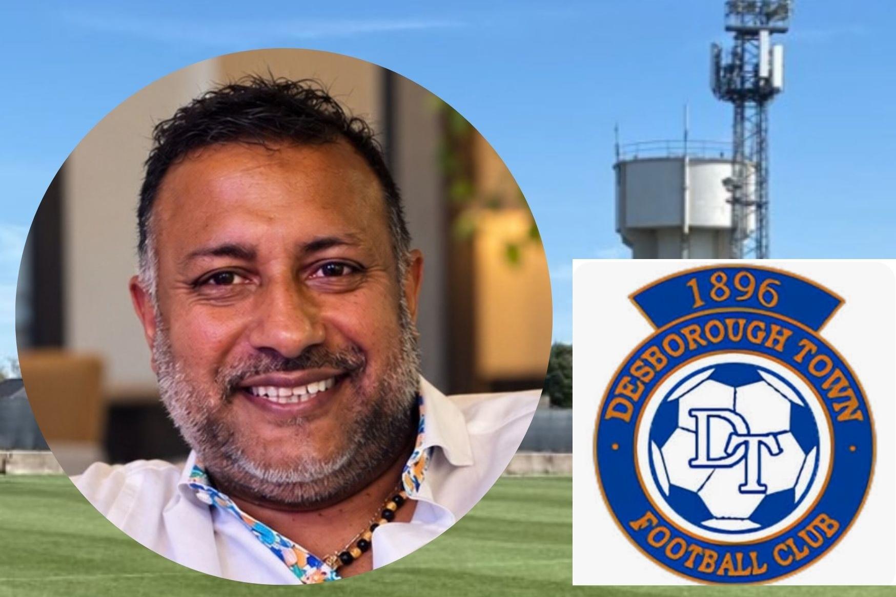 Desborough Town FC welcomes local entrepreneur as new chairman
