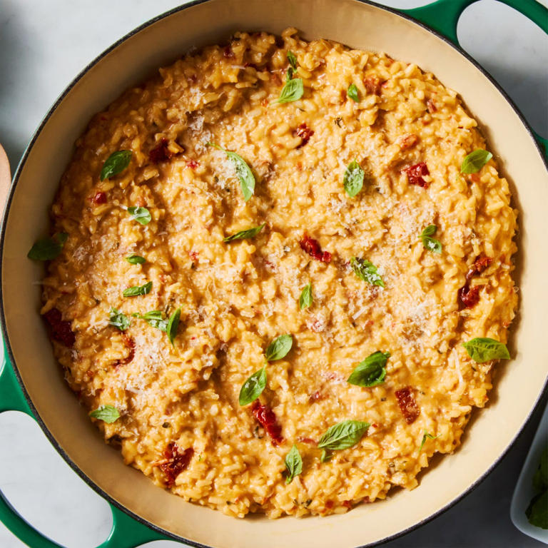 Marry me risotto may just be my new favorite use for our beloved sauce