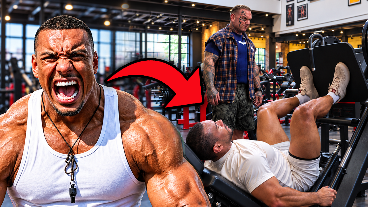 Tom Platz leg day with Lee Priest