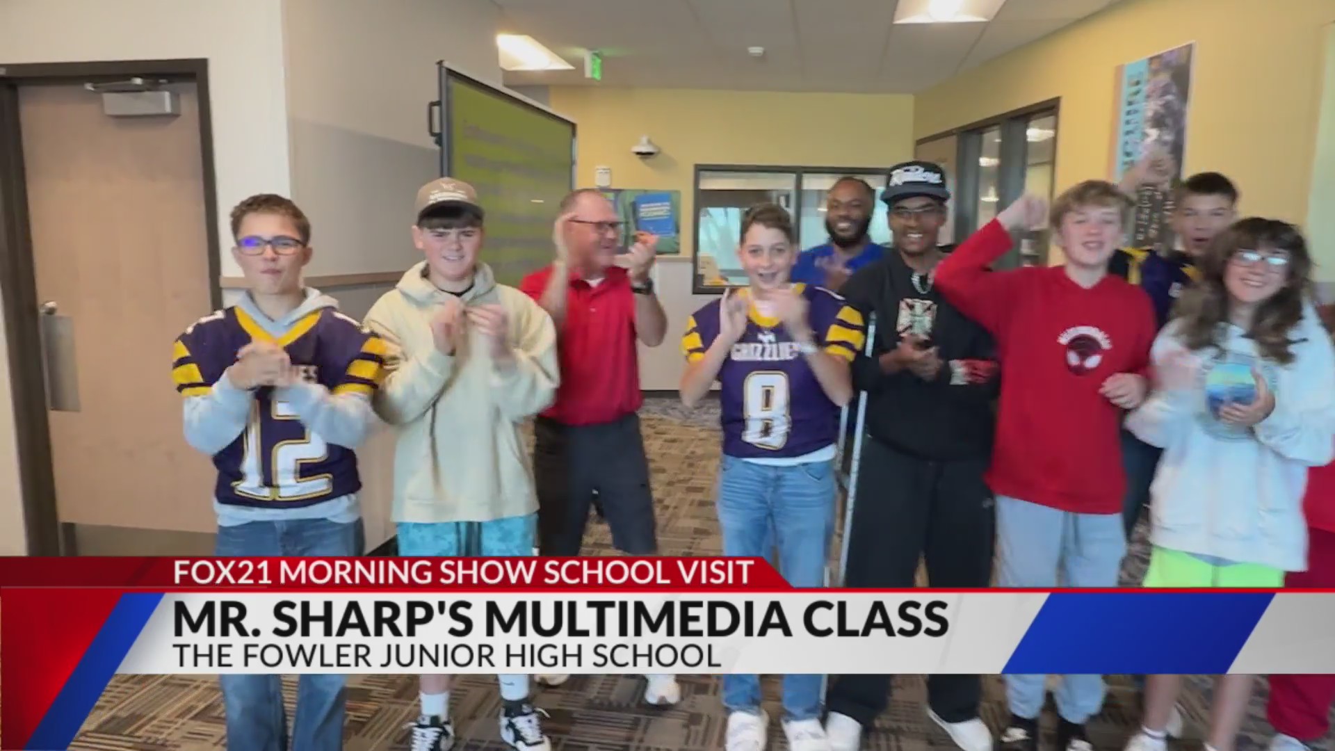 FOX21 visits Fowler High School multimedia class