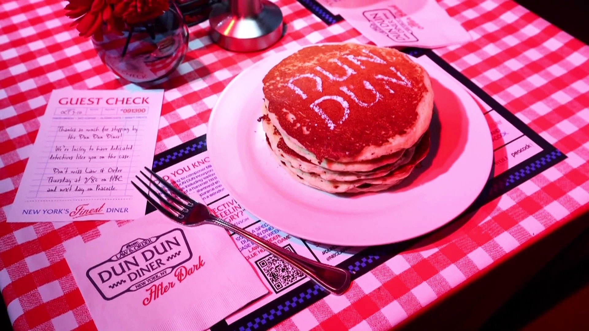 See inside the 'Law & Order' Dun Dun Diner fan experience