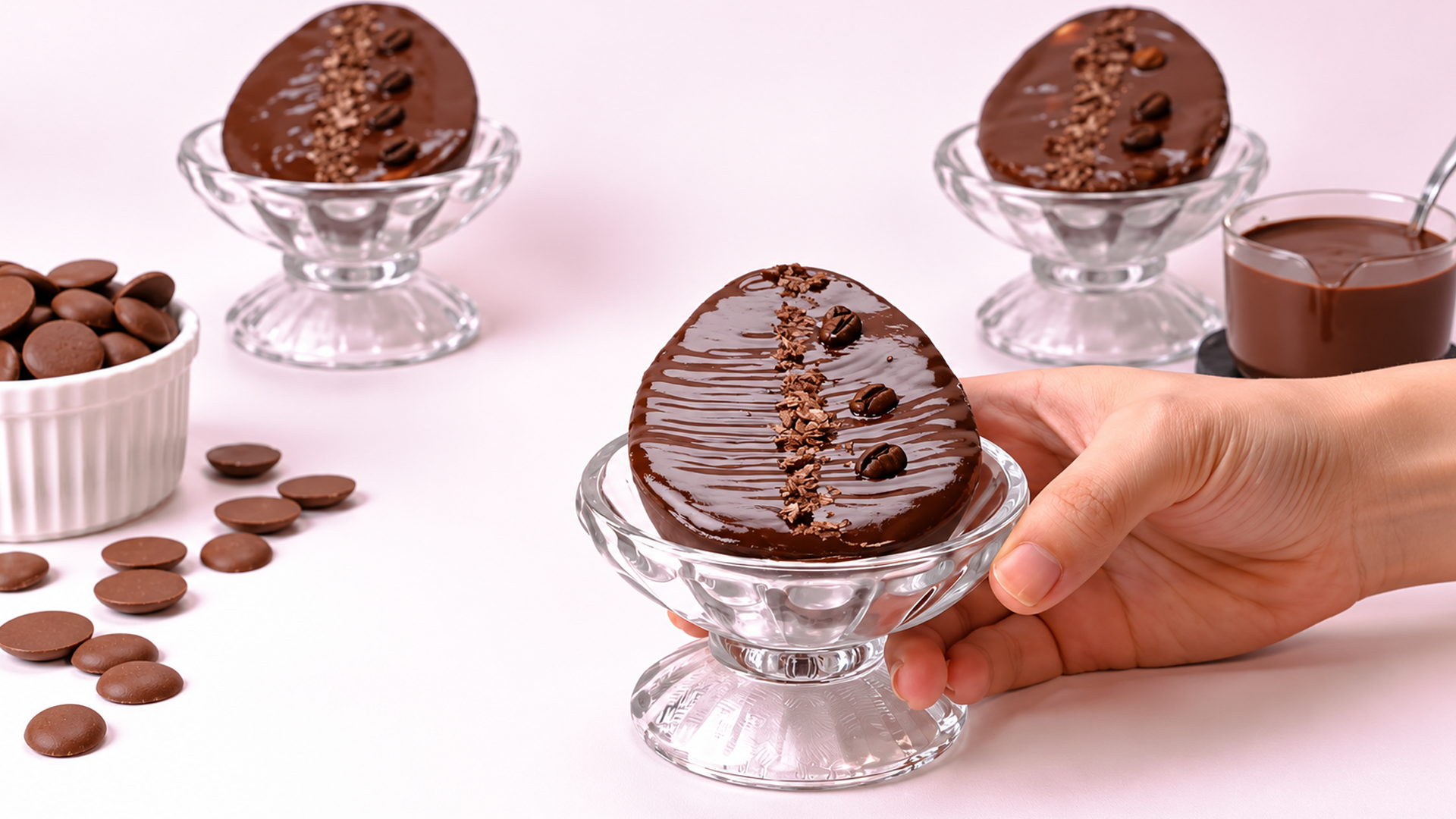 Creative chocolate toppings for quick homemade desserts
