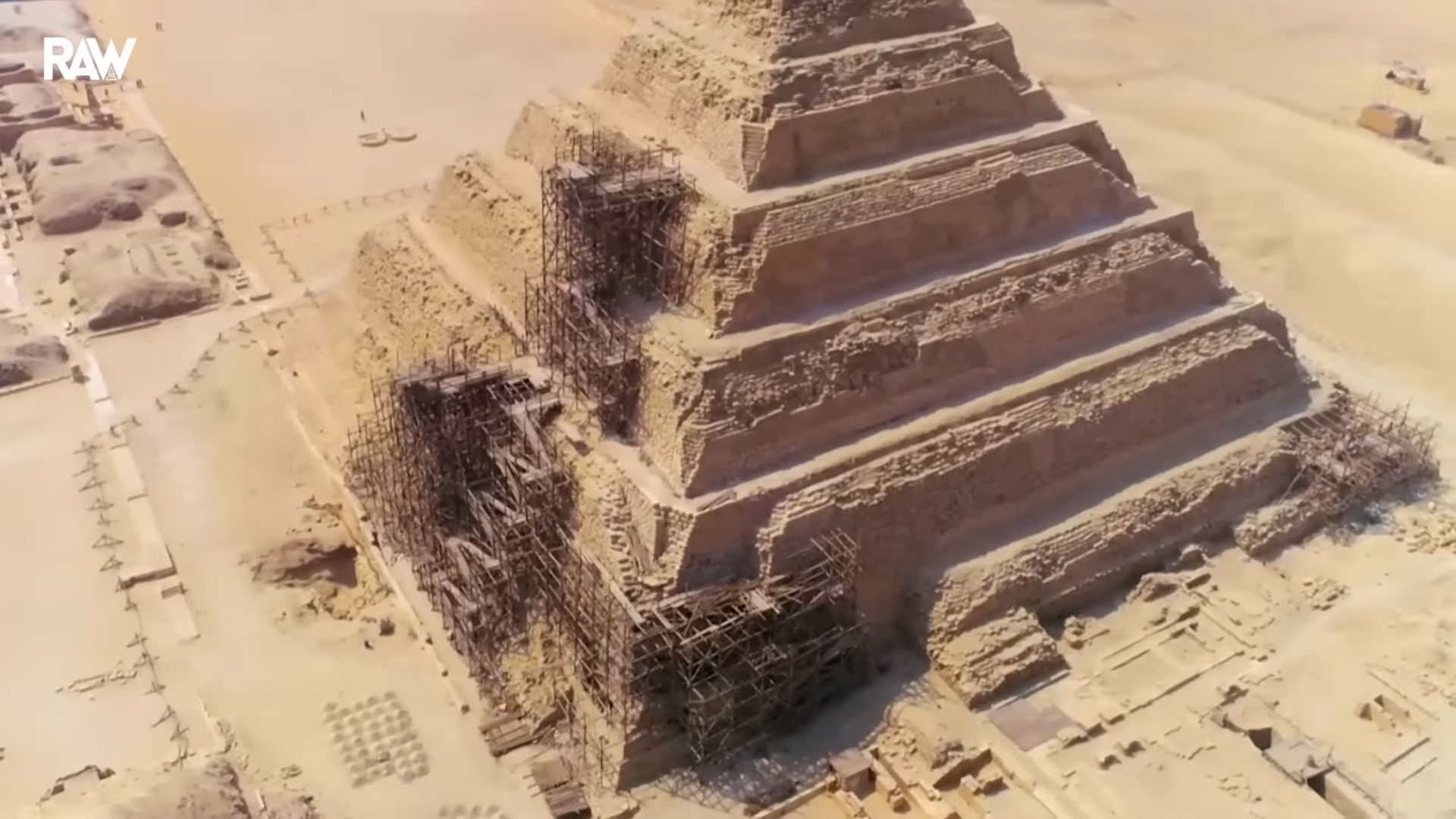 Researchers entered the tunnels beneath Egypt's first pyramid - a 5.5 ...