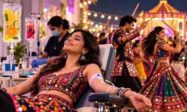 Ahmedabad Gen Z spends up to Rs 15,000 on IV drips ahead of Navratri