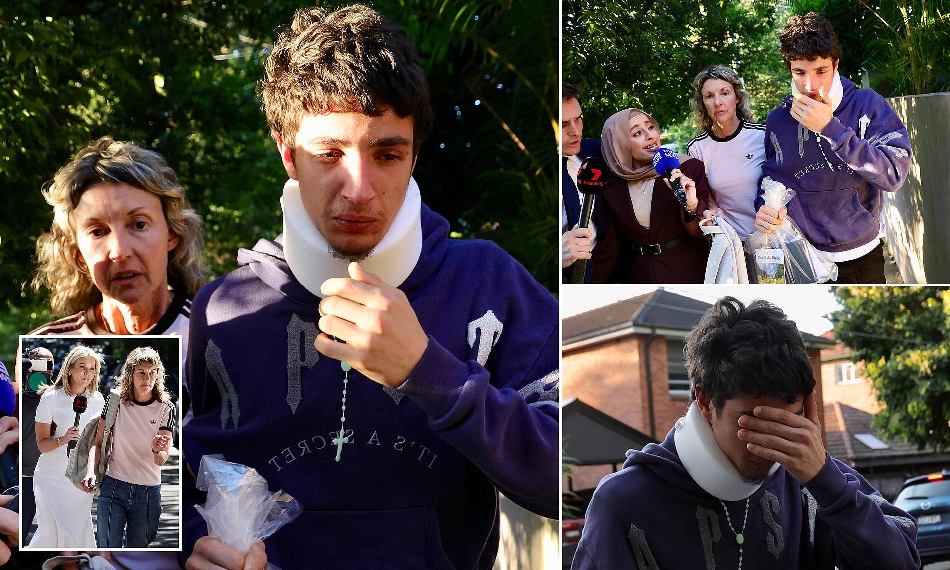 P-plater accused of slamming into Knights fans returns home wearing a ...