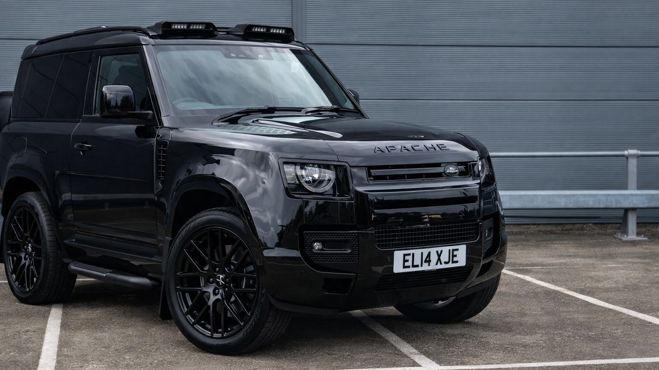 This custom Land Rover Defender looks tough outside, but the Tiffany ...
