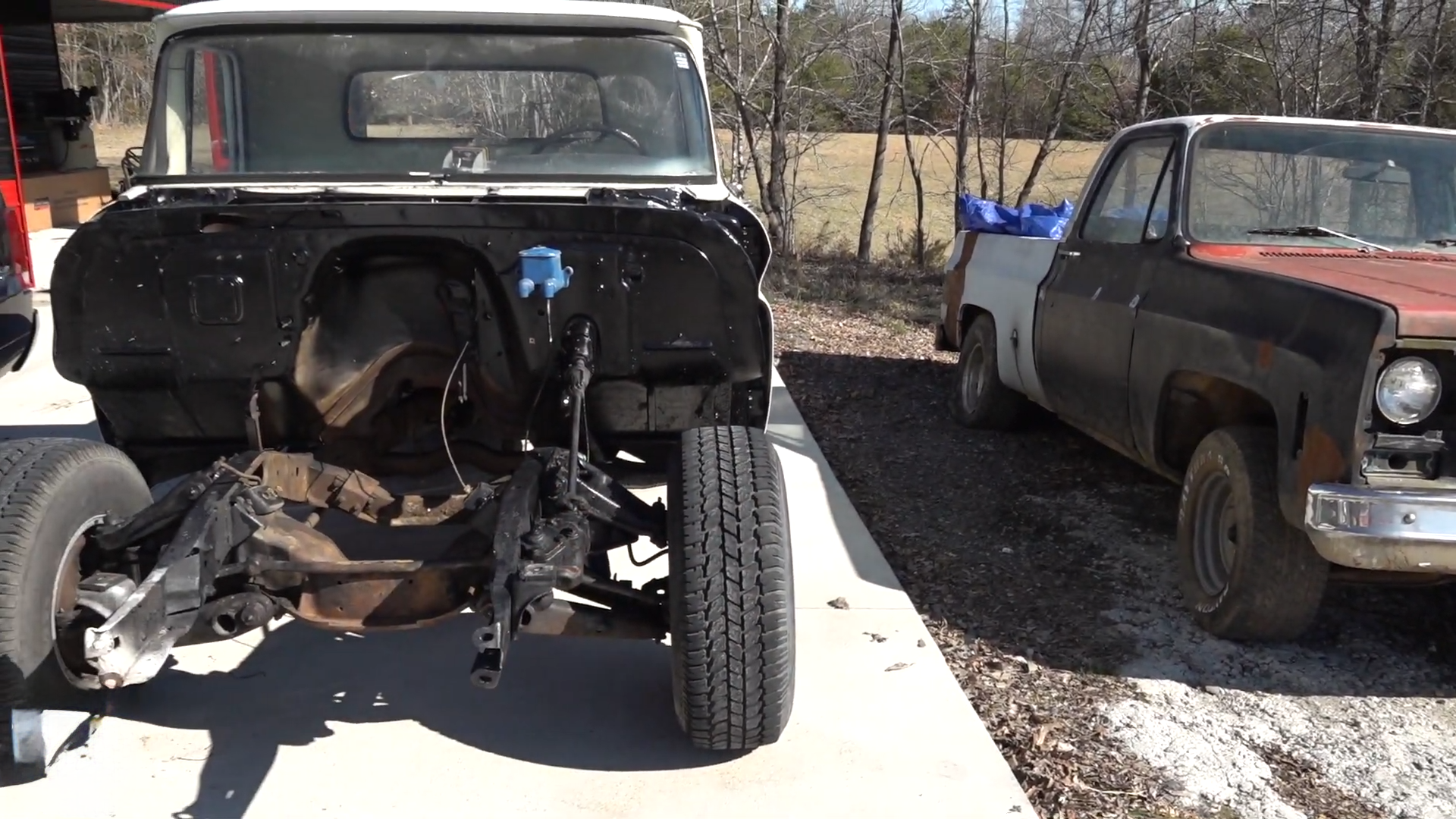 How repurposed parts will restore a 1962 GMC C1000