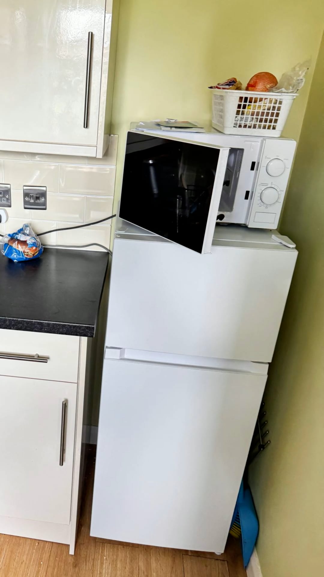 Why you should never stack heavy appliances on your fridge