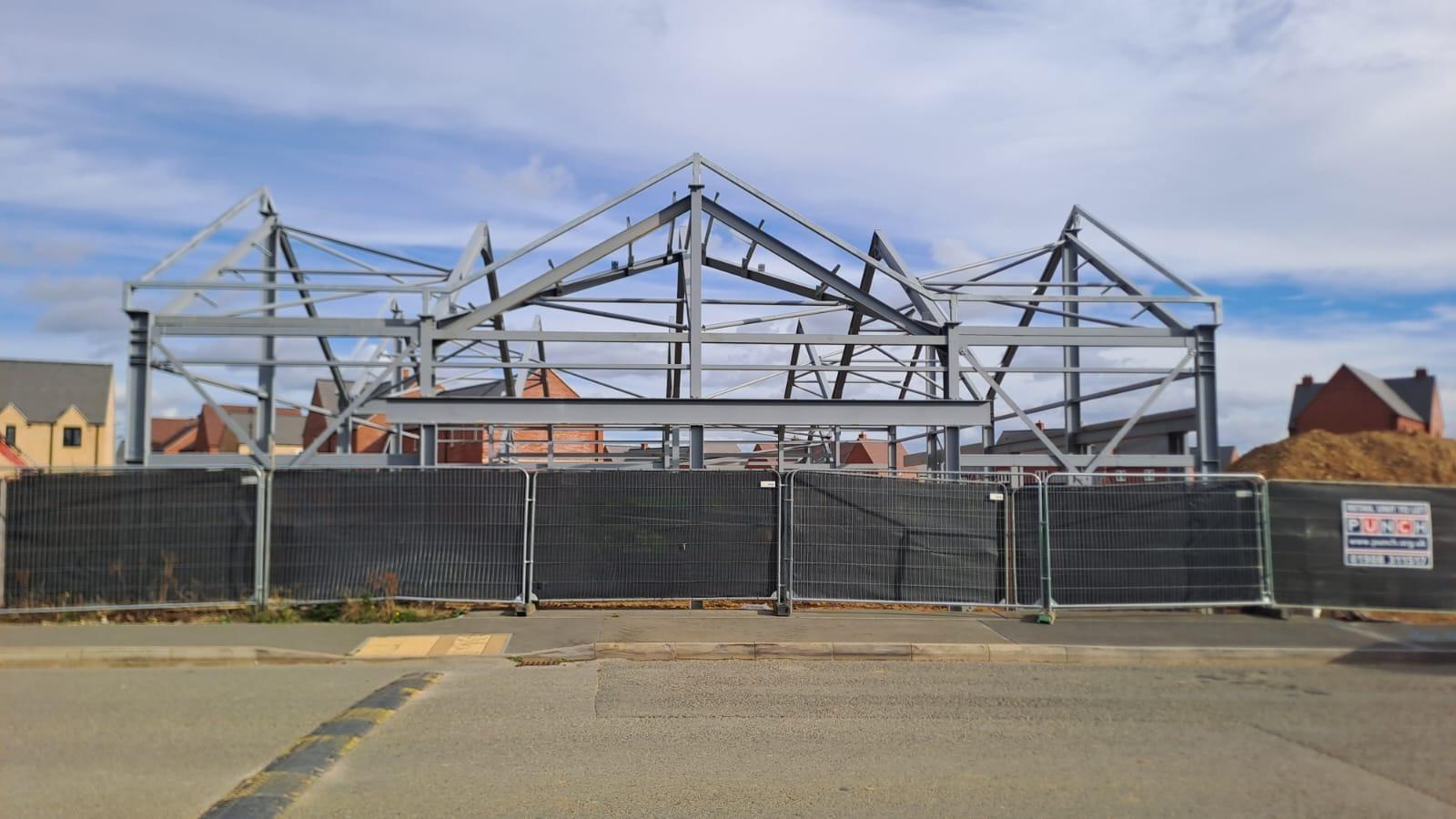 New Sainsbury’s store taking shape on huge Northamptonshire housing ...