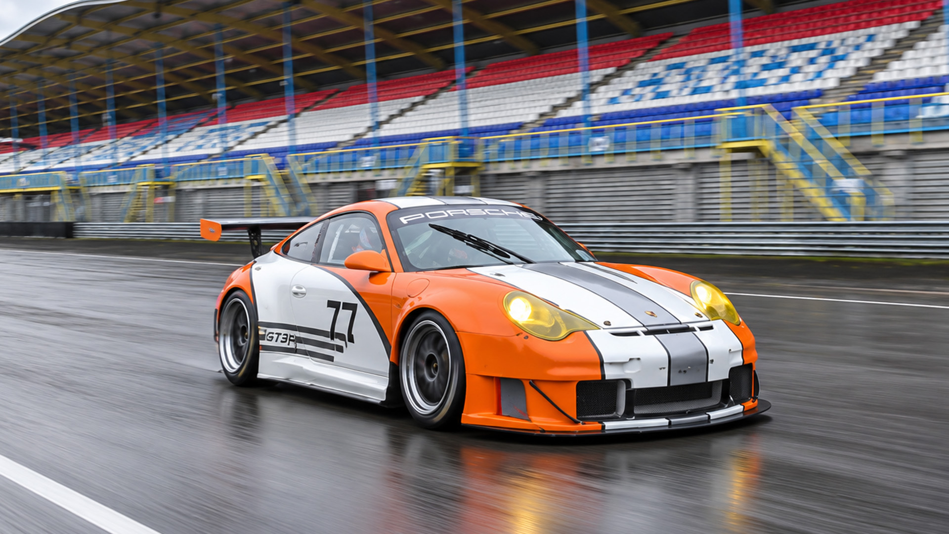 Race car action at Assen with Longhoods Racing