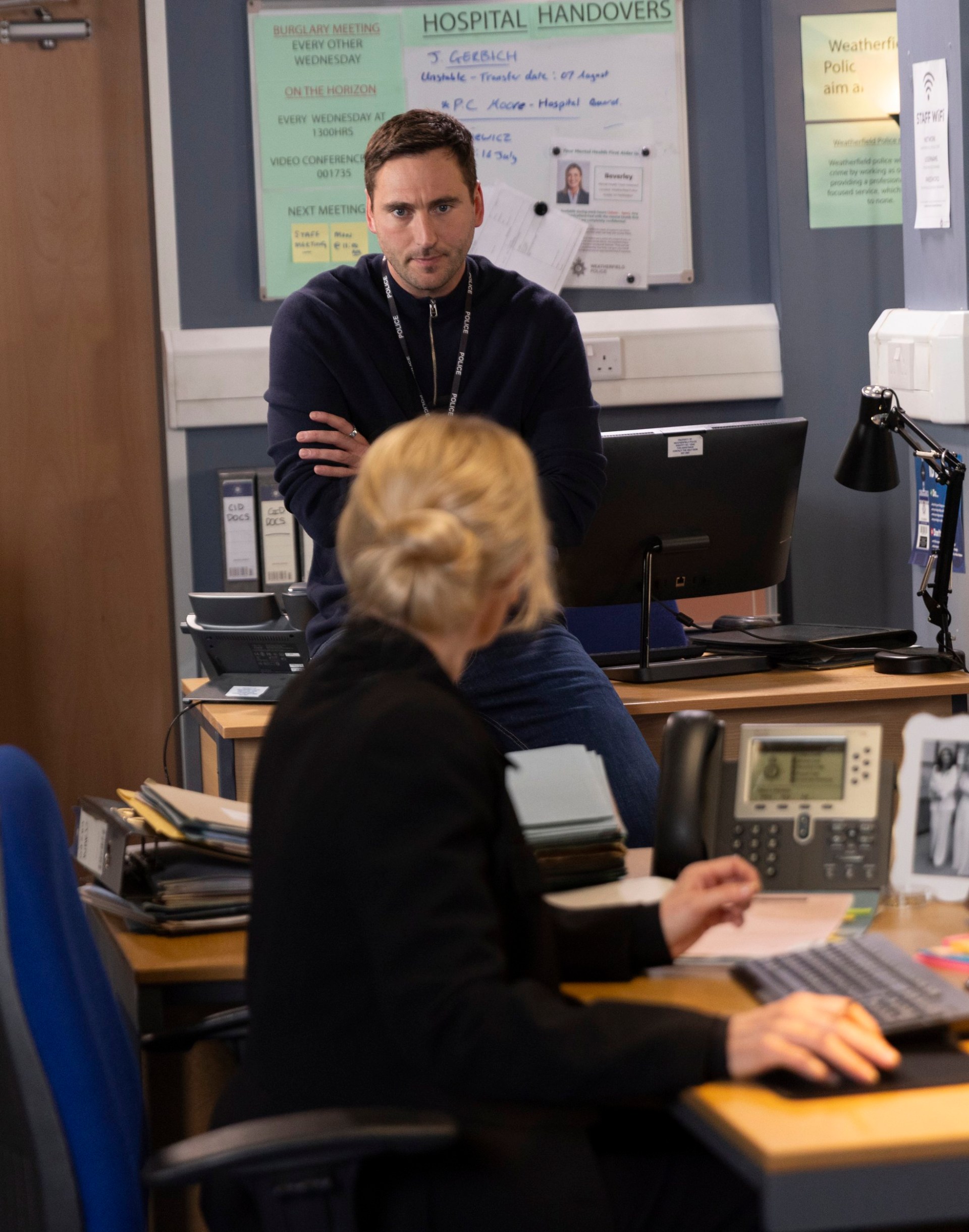Kit loses control at work in Coronation Street and Lisa has no other option