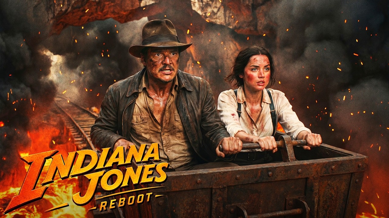 Indiana Jones reboot (2026) Pedro Pascal & Ana de Armas