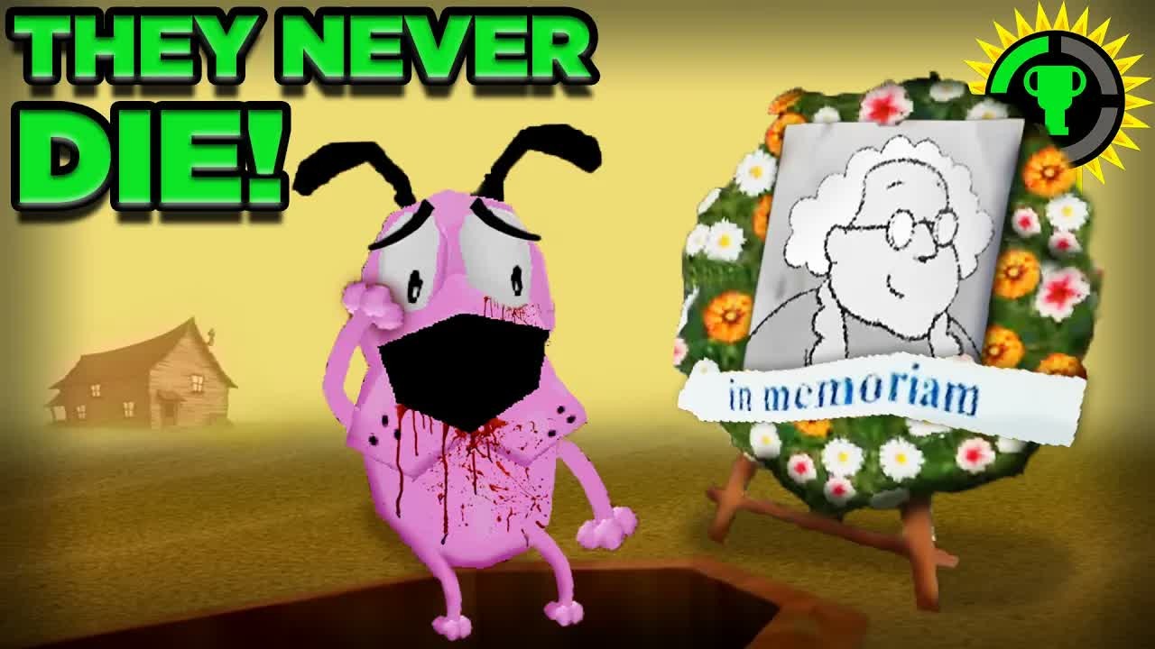 Courage the Cowardly Dog’s lost game may be hiding a terrifying secret