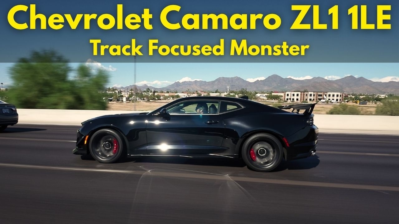 Chevrolet Camaro ZL1 1LE track performance features