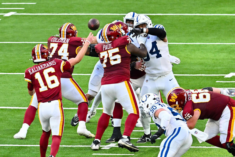 Stats and snaps – 2026 week 4, Commanders vs Colts in London