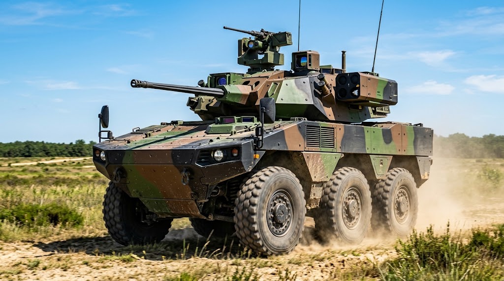 EBRC Jaguar - France’s modern armored reconnaissance vehicle