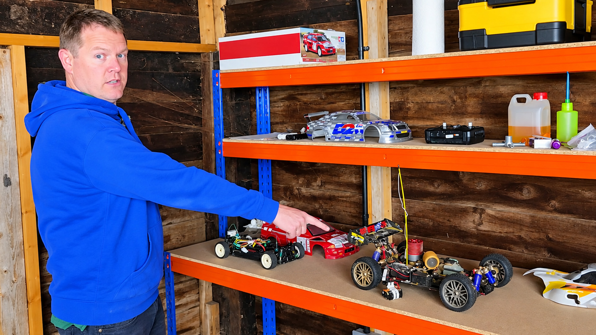 Old RC buggy returns after two decades in storage