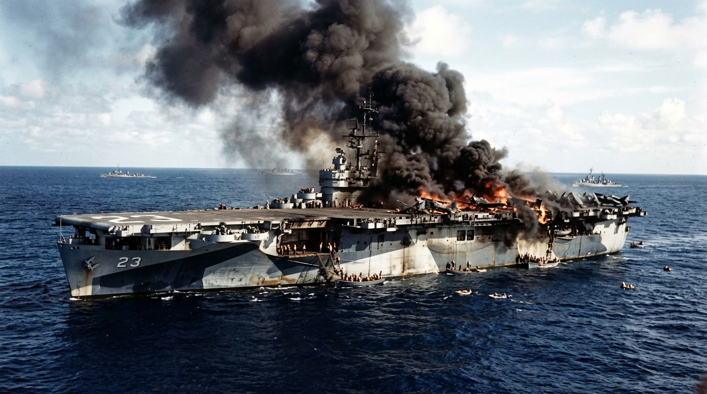 USS Princeton's final hours ended with torpedoes from USS Reno