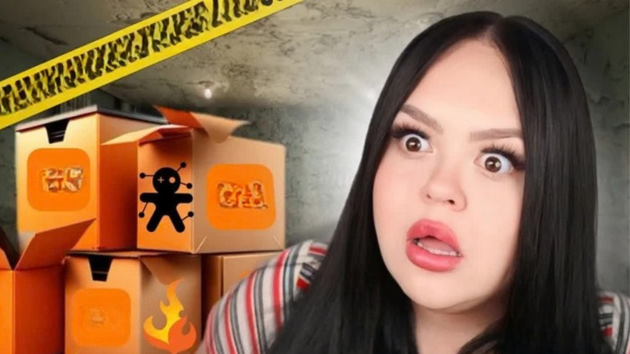 Opening a cursed Temu box at 3 am