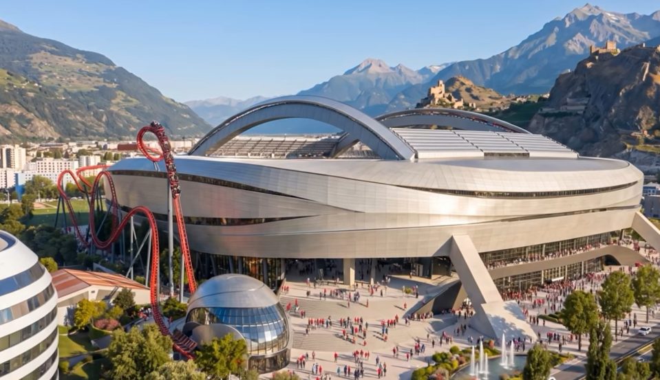 Former Balotelli club building roller coaster in £420m stadium development