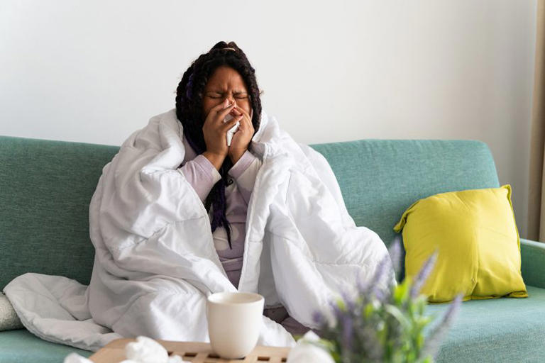 'American Covid' and flu season perfect storm hits UK as 'mask-up' plea